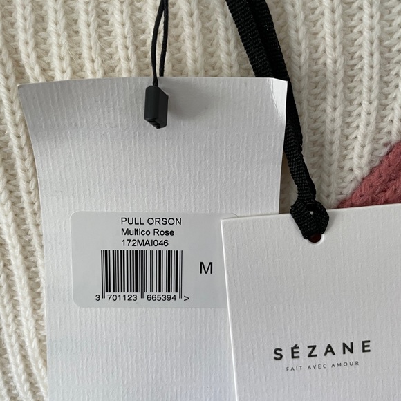 NWT Sezane - Pull Orson Maille Sweater - Picture 8 of 10